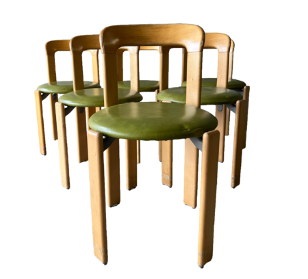 6 chaises Dietiker Bruno Rey